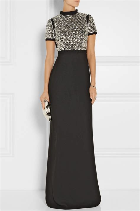 beads design dress gucci|gucci long dresses.